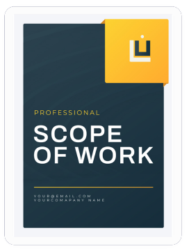 AI Scope of Work  Generator