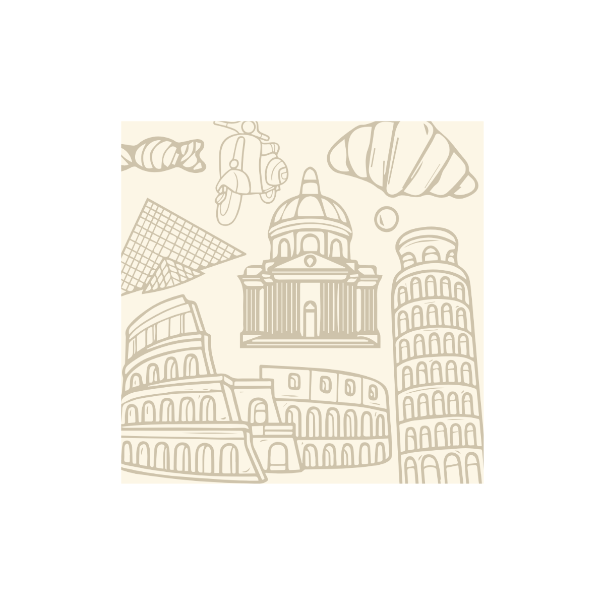 Travel Doodles Image - Edit Online| Template.net | Template.net